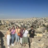 Flagship students taking a picture in Amman, Jordan