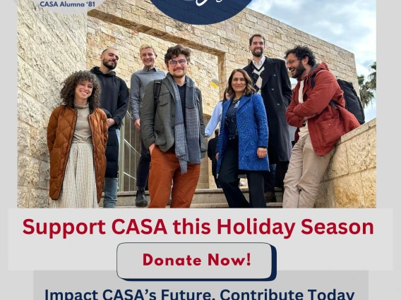 Group of CASA participants with Dr. Shiri